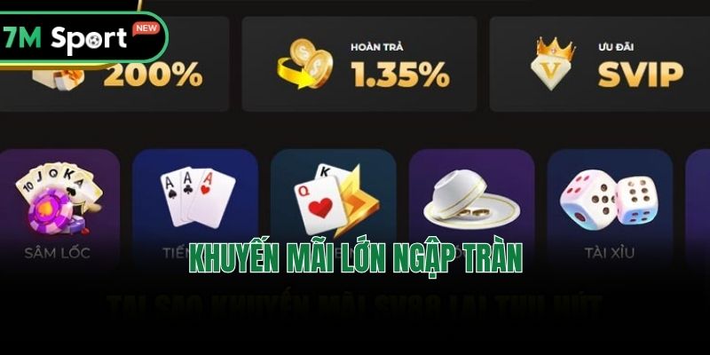 Khuyến mãi lớn ngập tràn