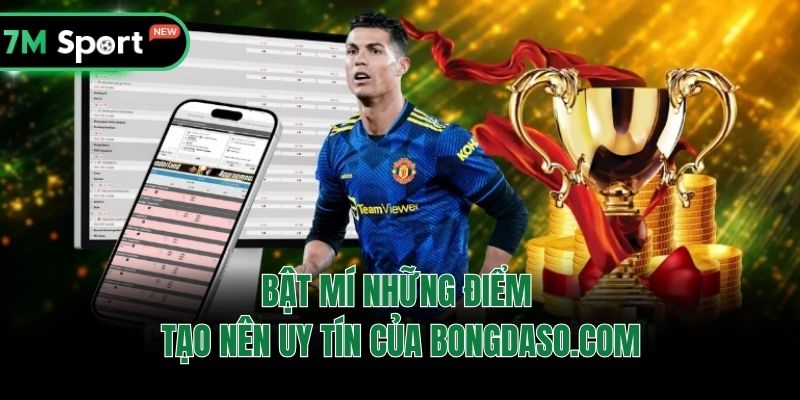 Bật mí những điểm tạo nên uy tín của Bongdaso.com
